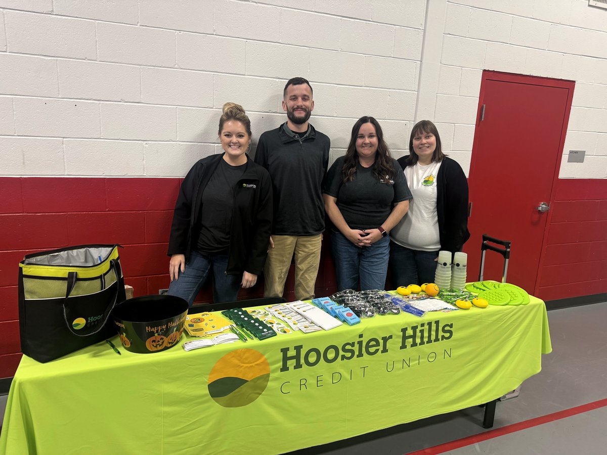 HHCU Chrisney team members at a community health event