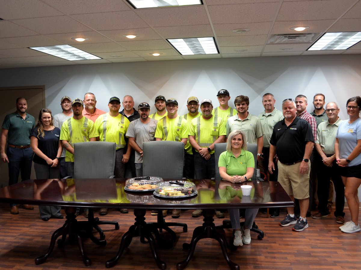HHCU team members join community partners for a Paoli tornado relief lunch